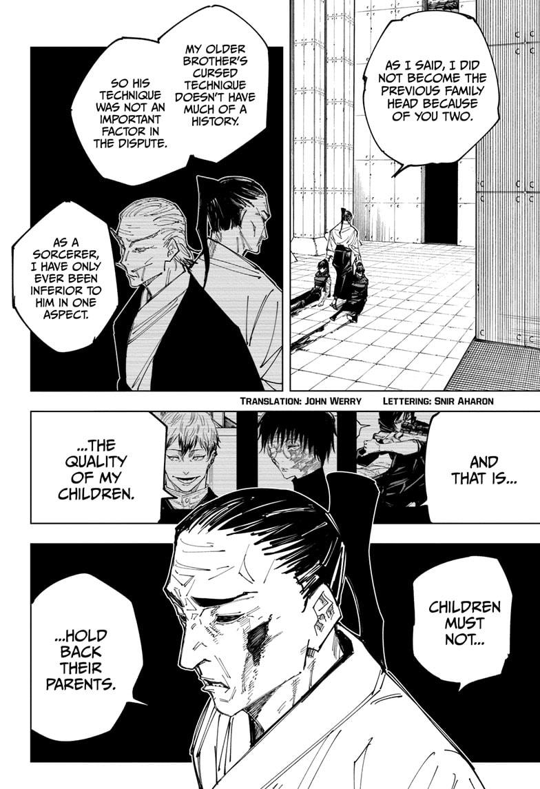 Jujutsu Kaisen Manga Chapter 149 Page 2