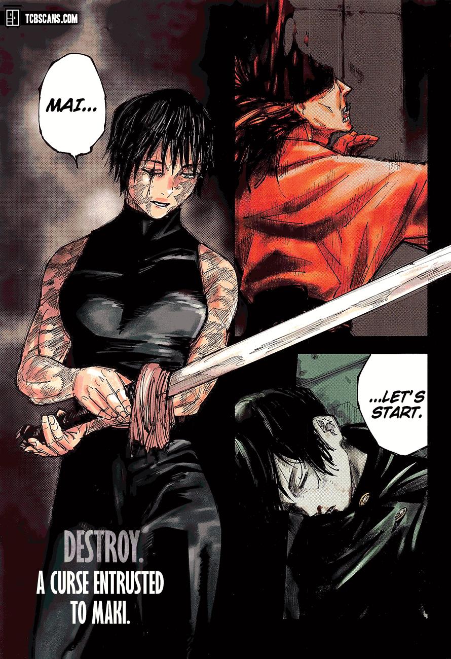 Jujutsu Kaisen Manga Chapter 150 Page 2