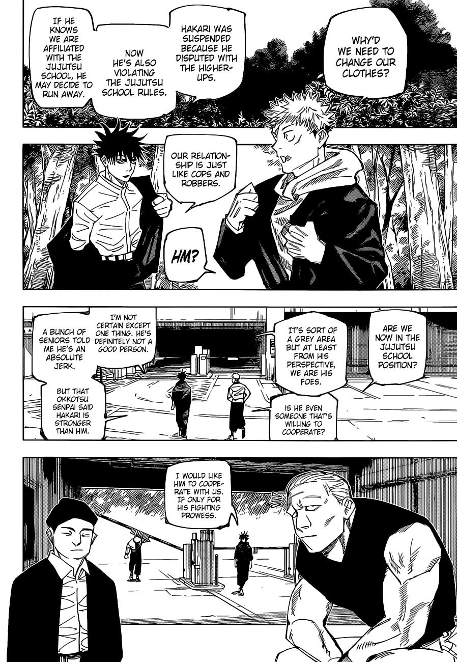 Jujutsu Kaisen Manga Chapter 153 Page 2