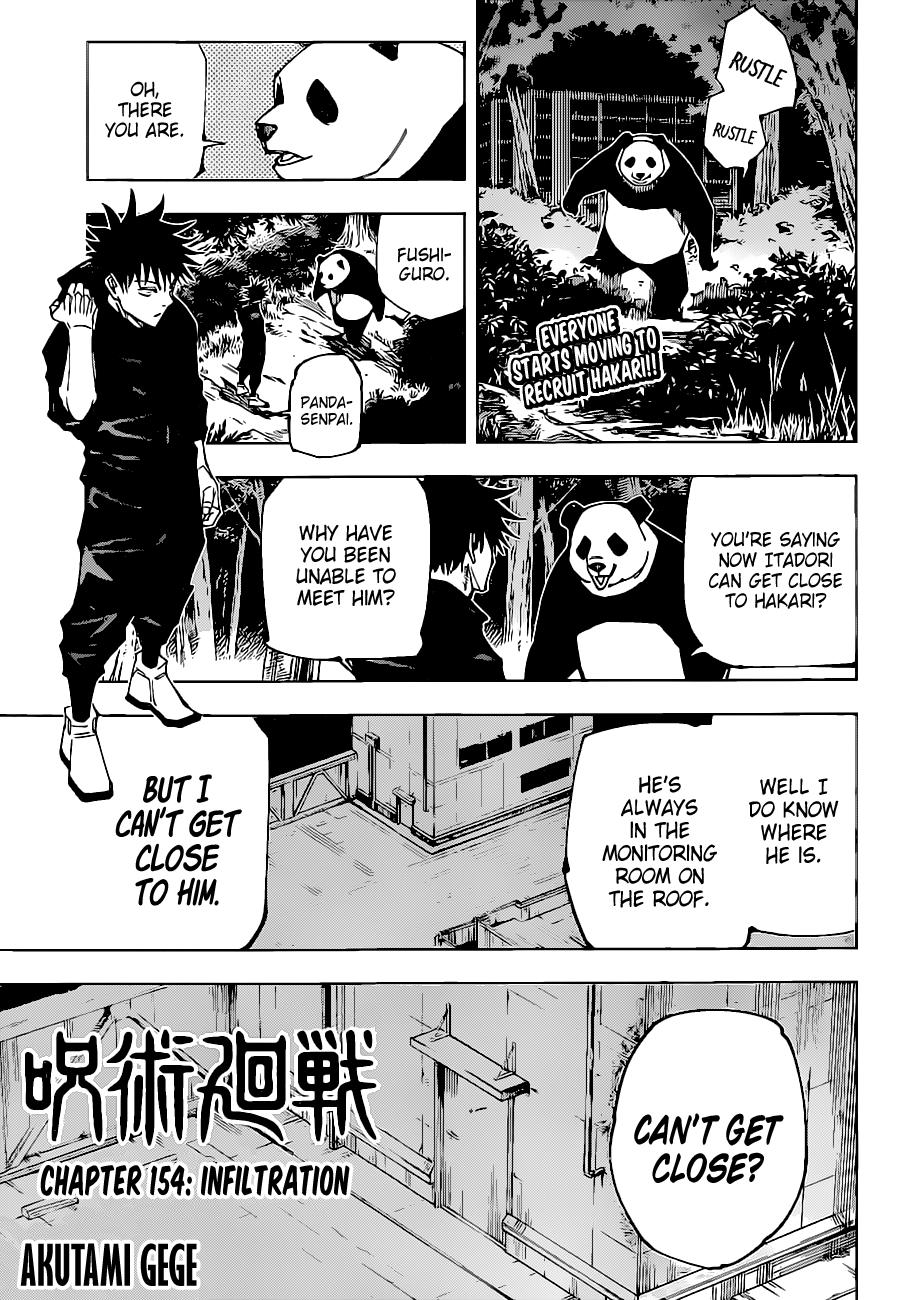 Jujutsu Kaisen Manga Chapter 154 Page 1