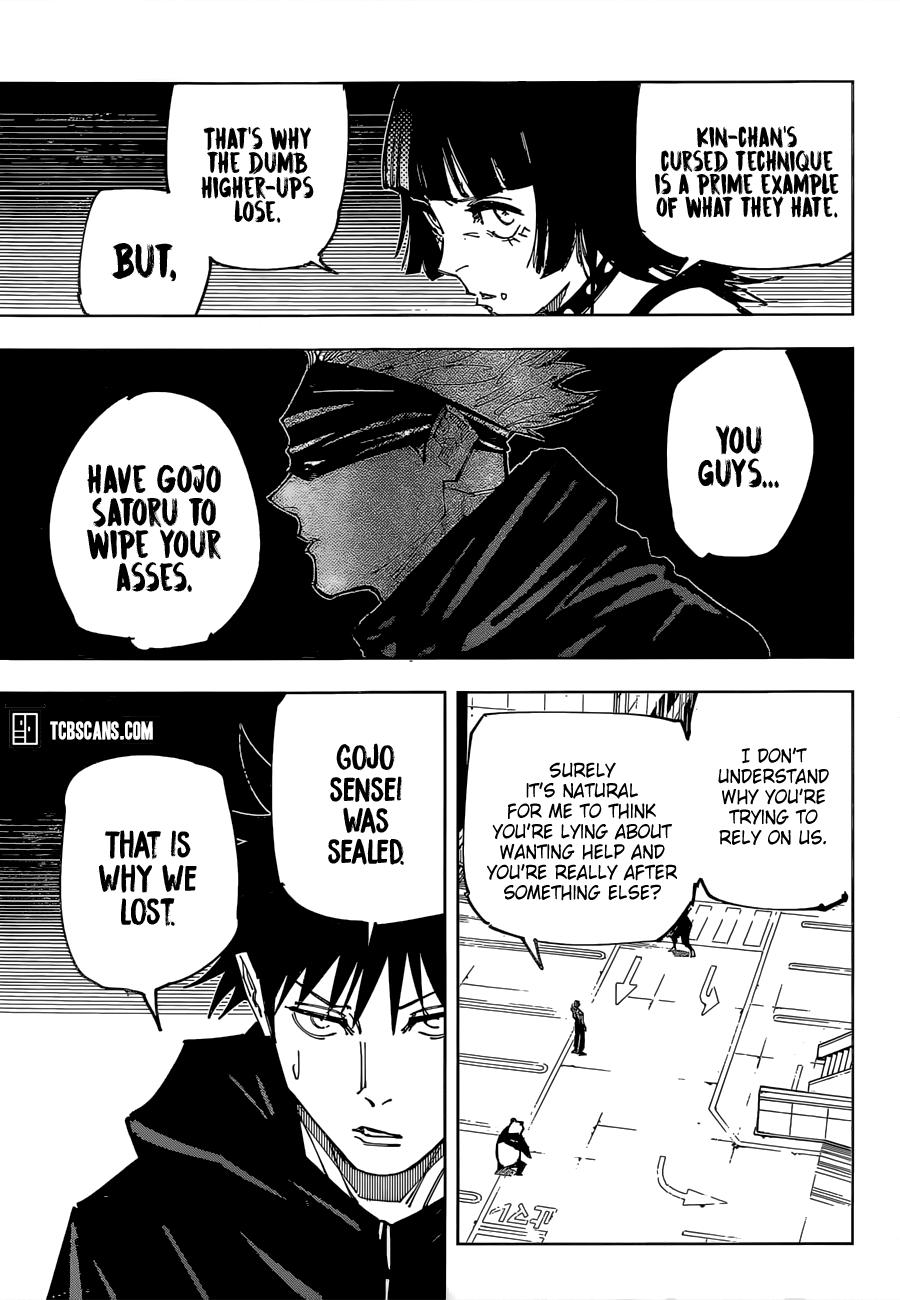 Jujutsu Kaisen Manga Chapter 155 Page 17