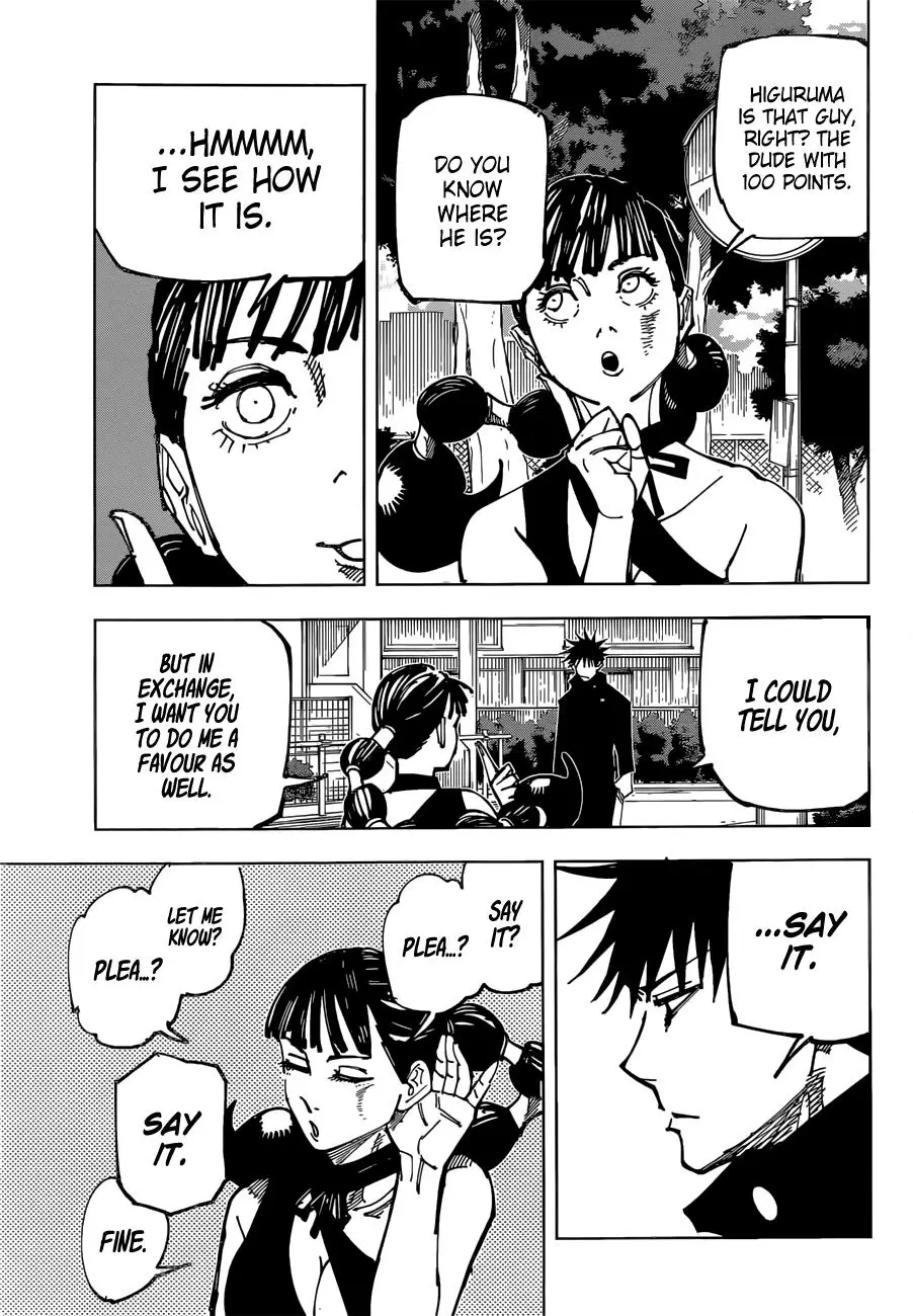 Jujutsu Kaisen Manga Chapter 161 page 15