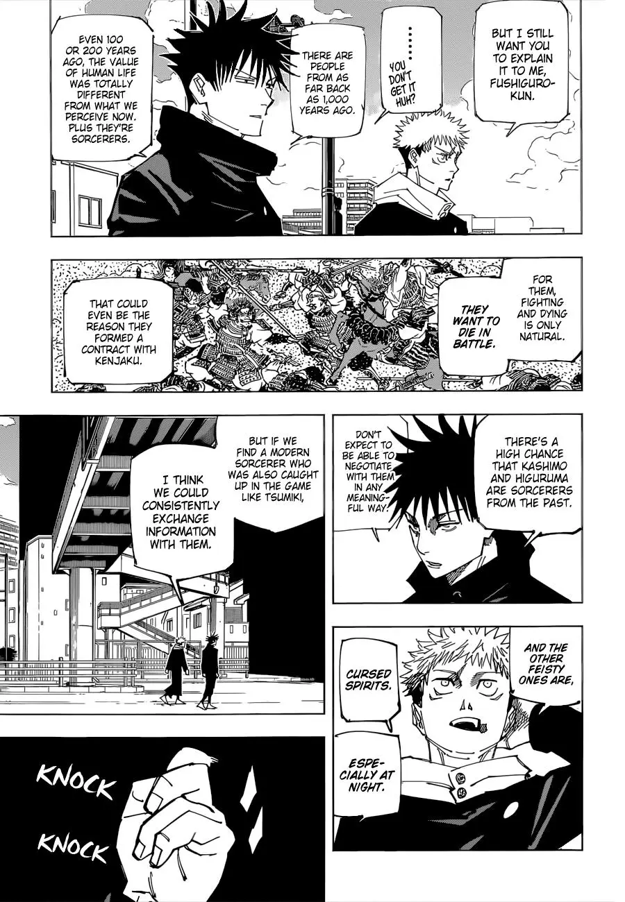 Jujutsu Kaisen Manga Chapter 161 page 2
