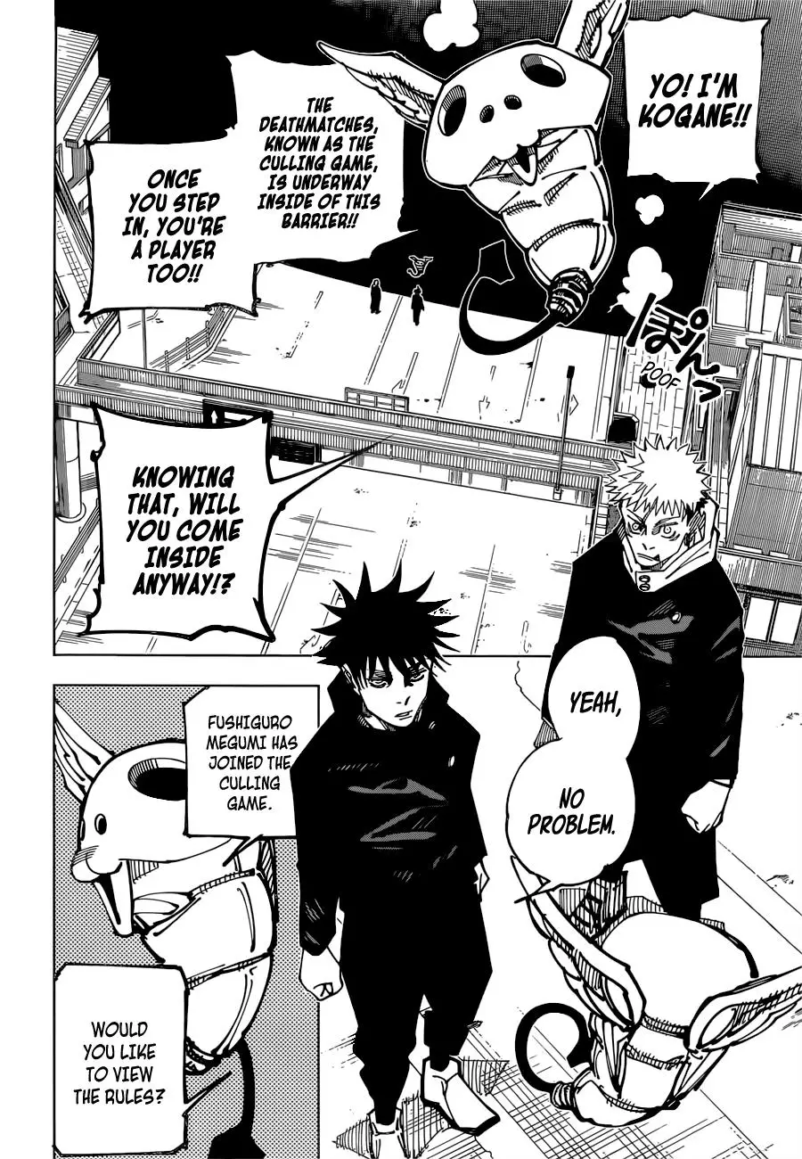 Jujutsu Kaisen Manga Chapter 161 page 3