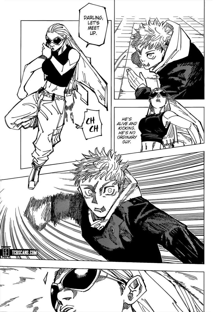 Jujutsu Kaisen Manga Chapter 161 page 9
