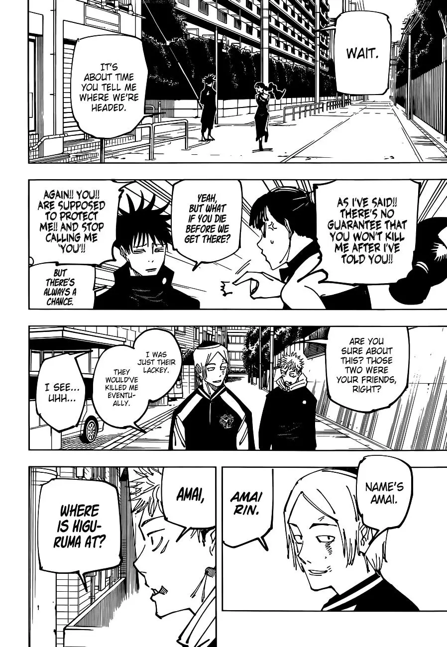 Jujutsu Kaisen Manga Chapter 162 page 16