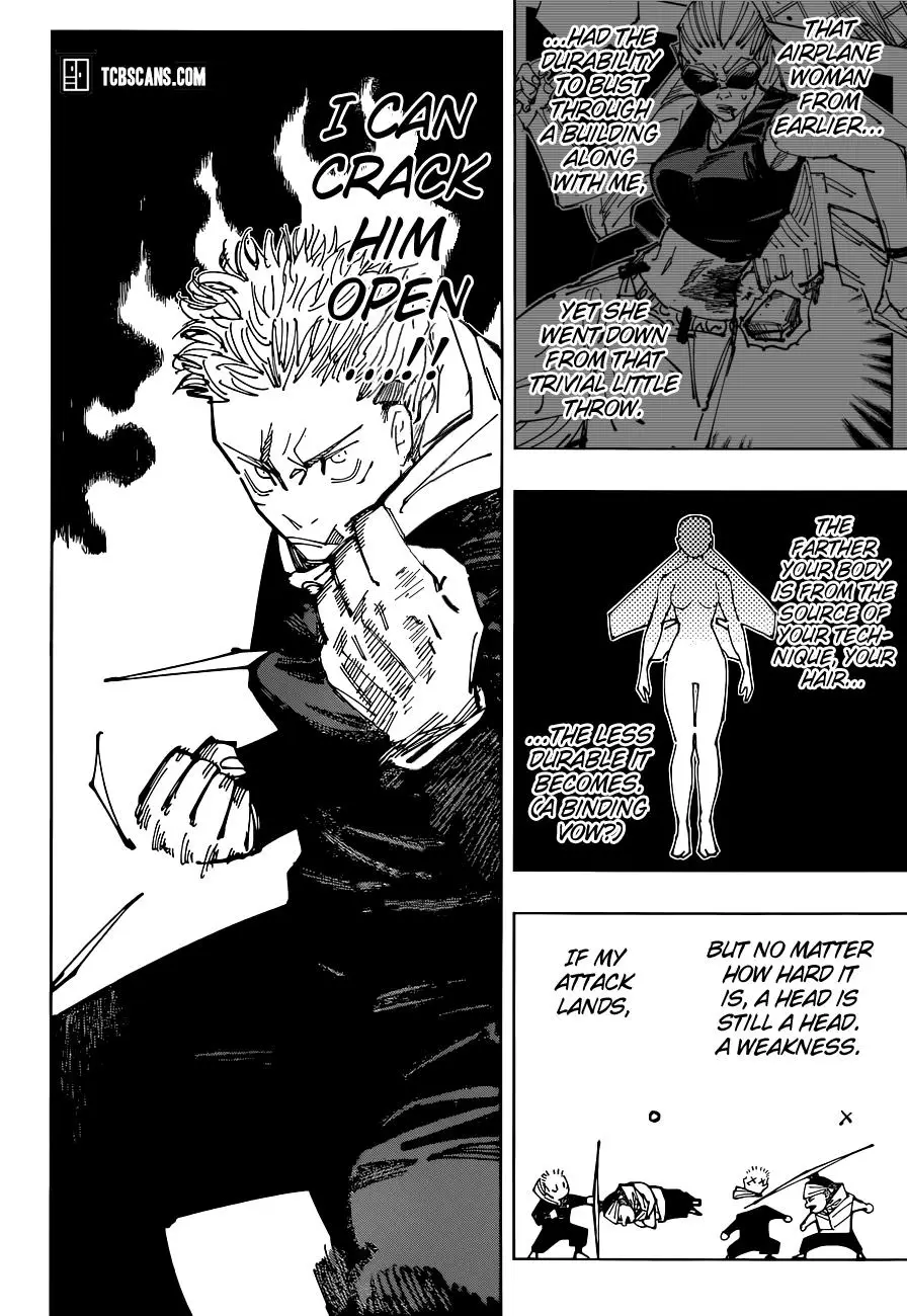 Jujutsu Kaisen Manga Chapter 162 page 8