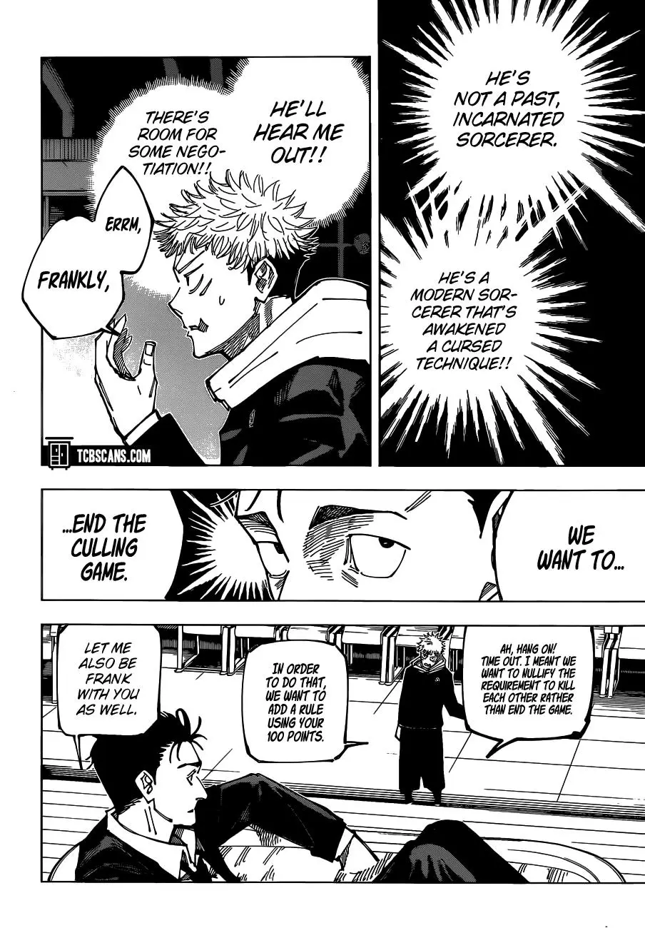 Jujutsu Kaisen Manga Chapter 163 page 15