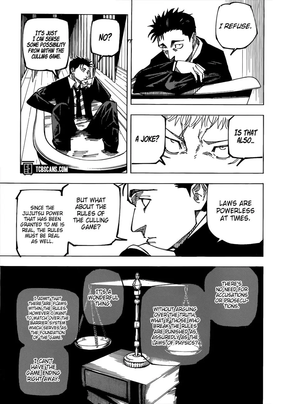 Jujutsu Kaisen Manga Chapter 163 page 16