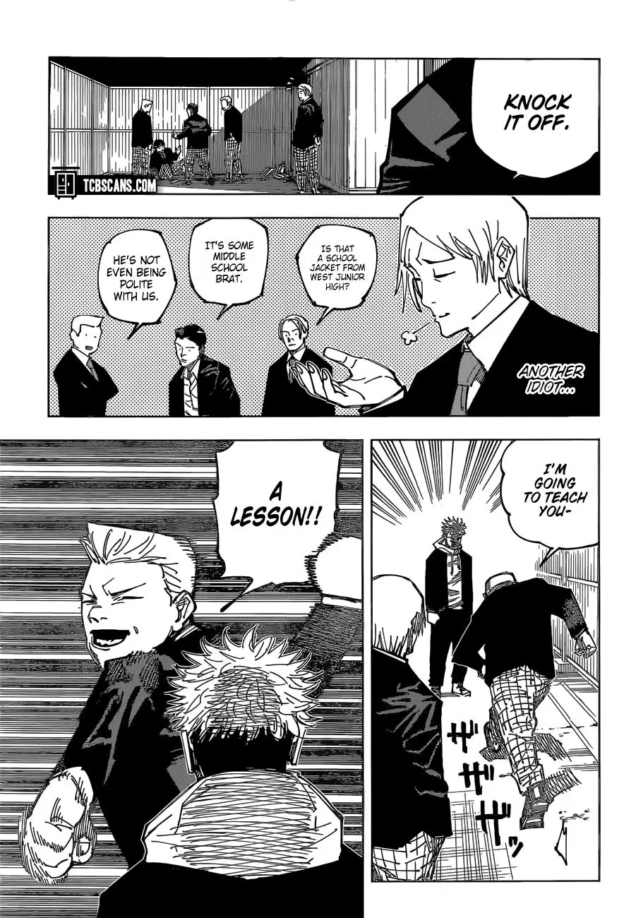Jujutsu Kaisen Manga Chapter 163 page 3
