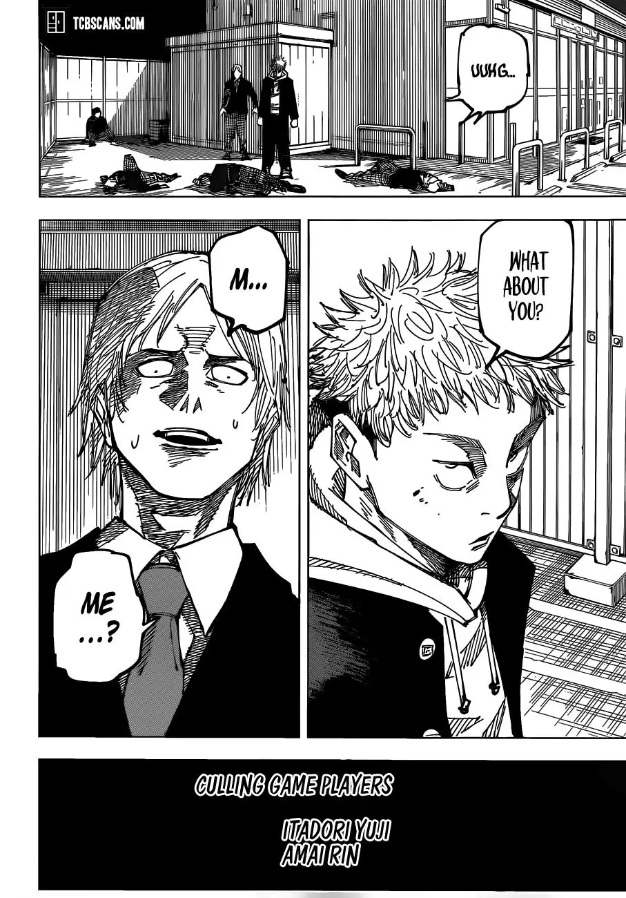 Jujutsu Kaisen Manga Chapter 163 page 6