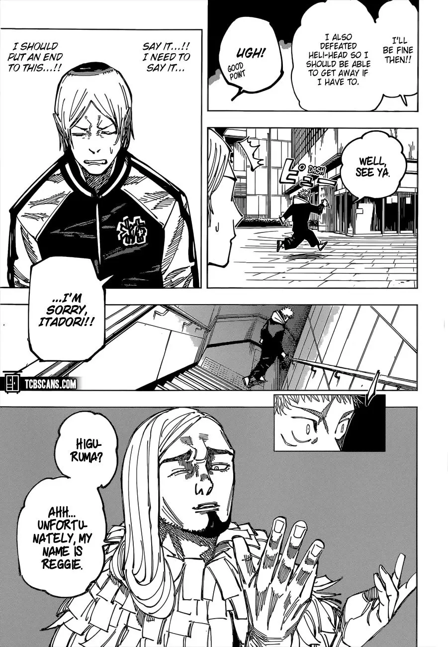 Jujutsu Kaisen Manga Chapter 163 page 9
