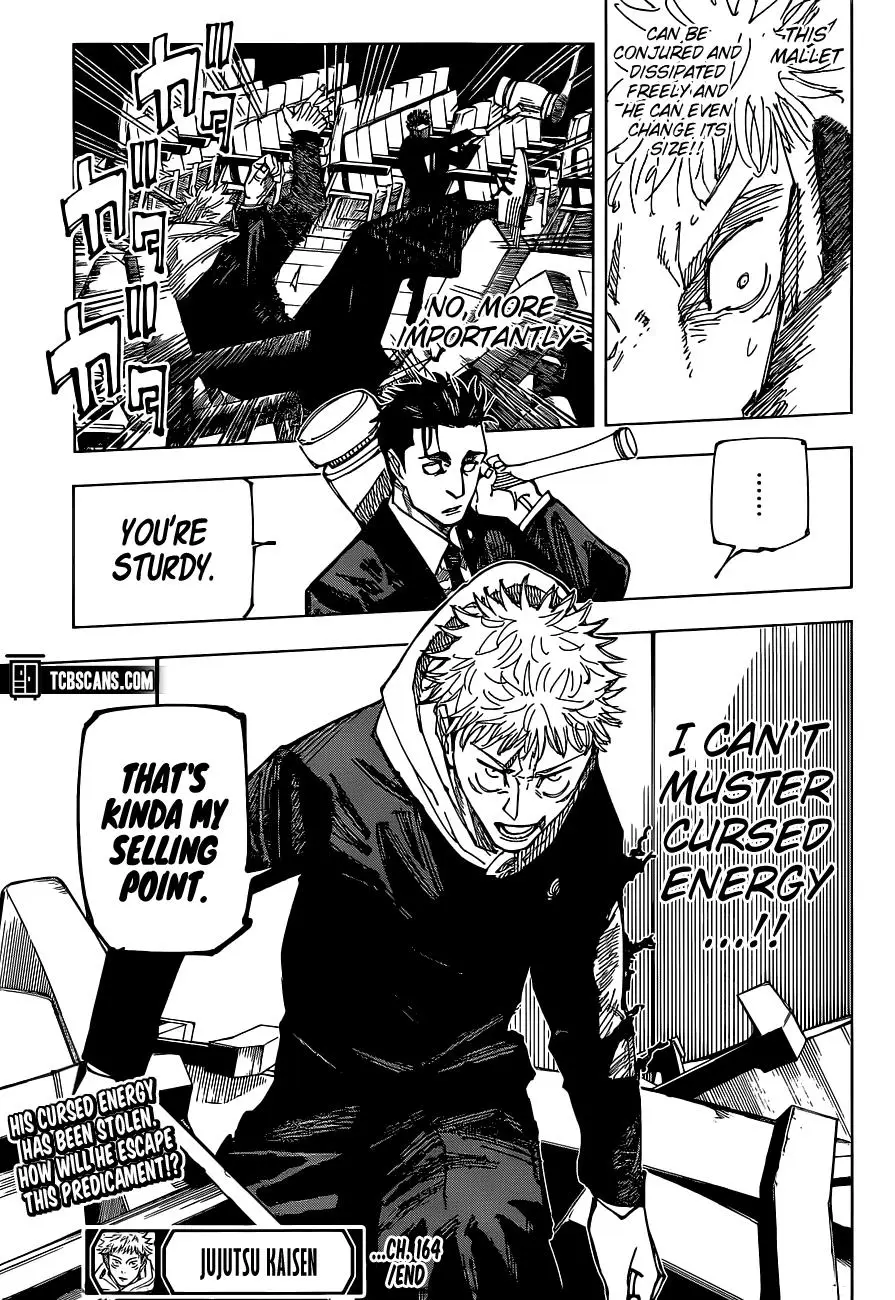 Jujutsu Kaisen Manga Chapter 164 page 18