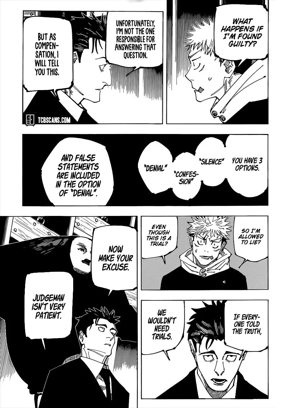 Jujutsu Kaisen Manga Chapter 164 page 8