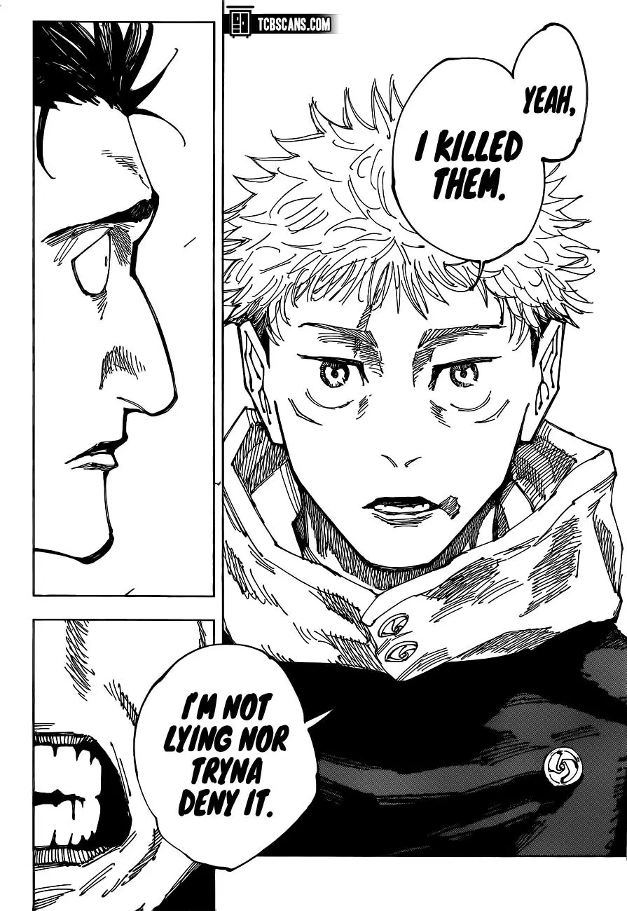 Jujutsu Kaisen Manga Chapter 165 page 18