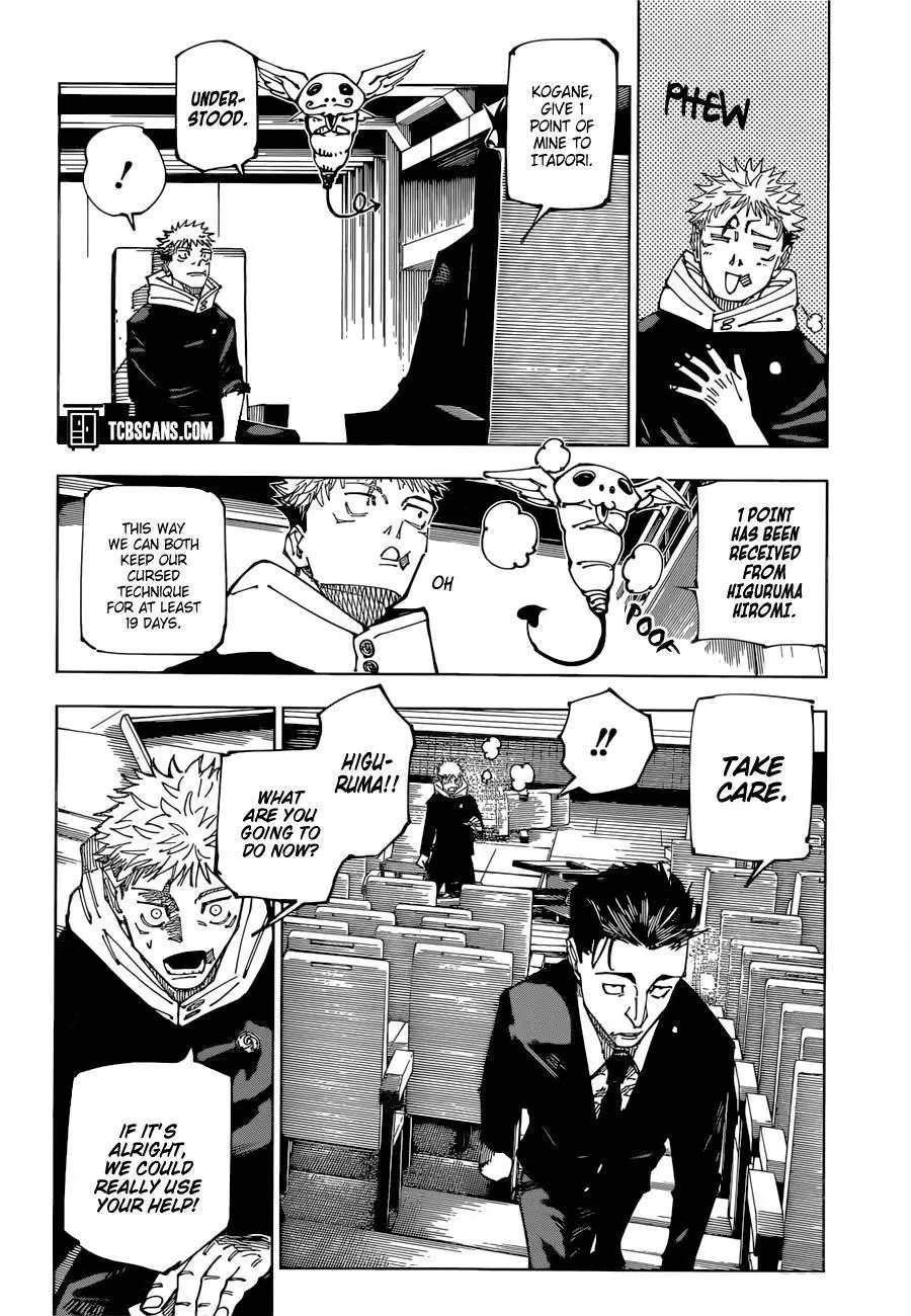 Jujutsu Kaisen Manga Chapter 167 page 2