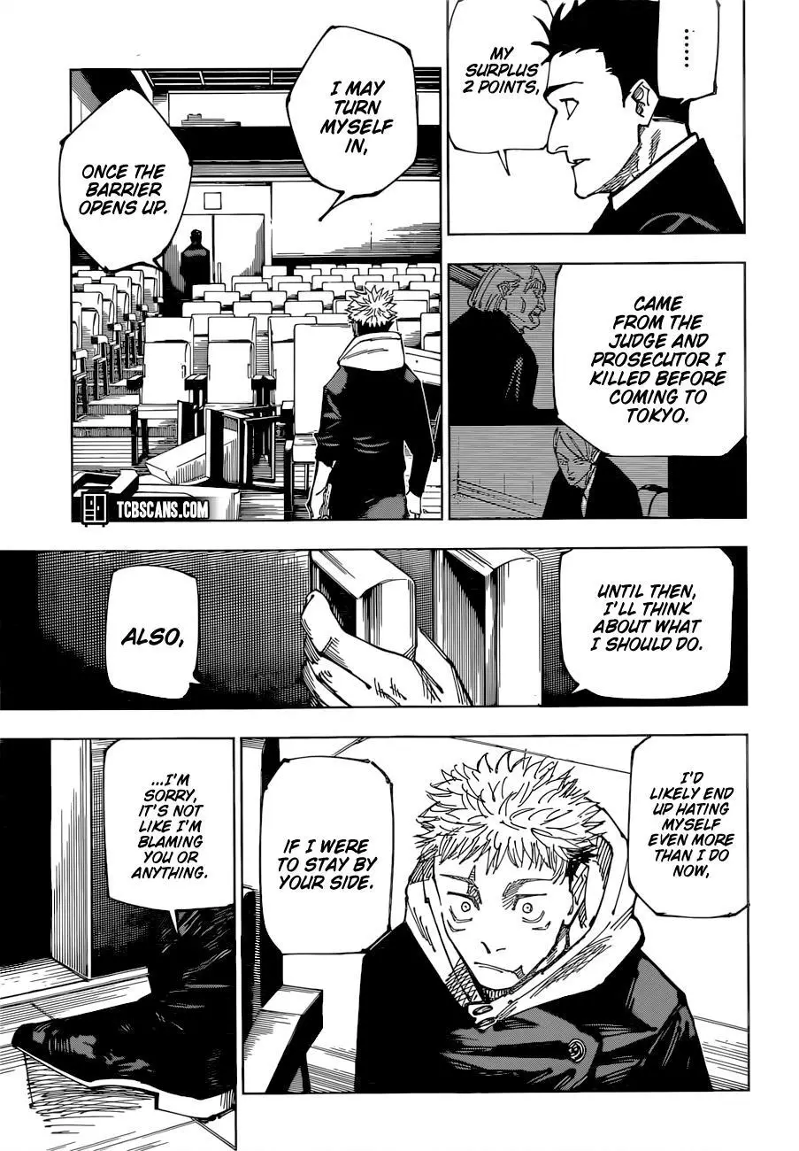 Jujutsu Kaisen Manga Chapter 167 page 3