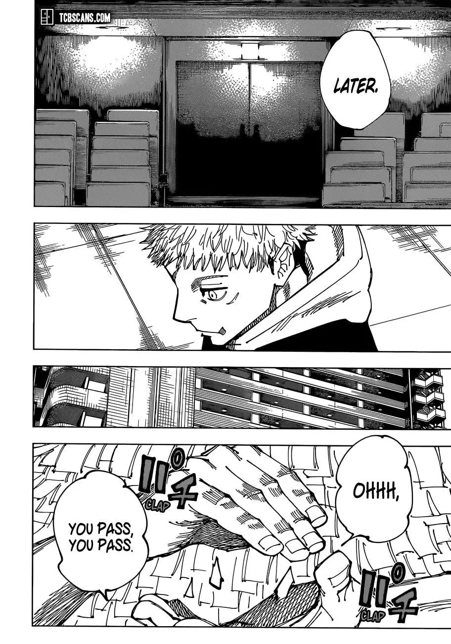 Jujutsu Kaisen Manga Chapter 167 page 4
