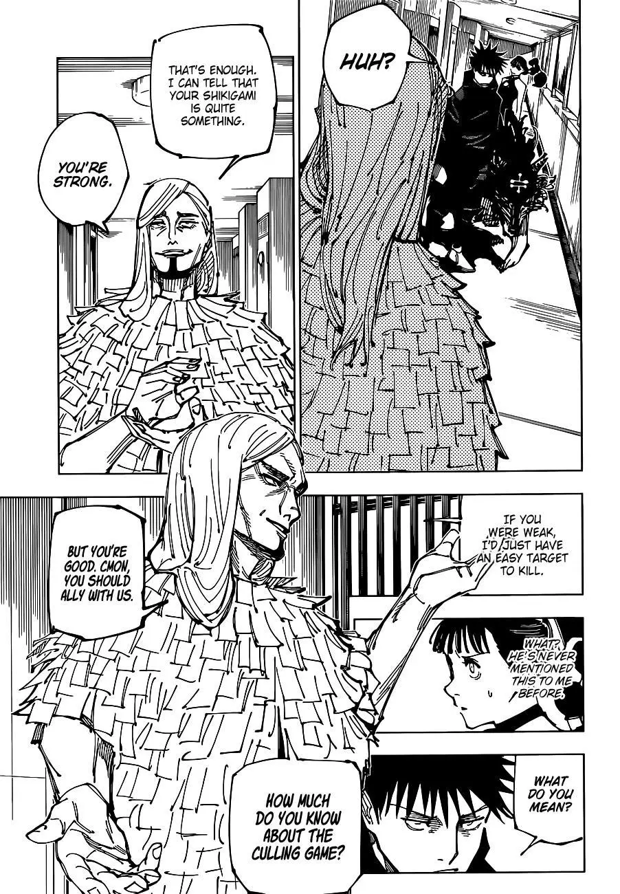 Jujutsu Kaisen Manga Chapter 167 page 5