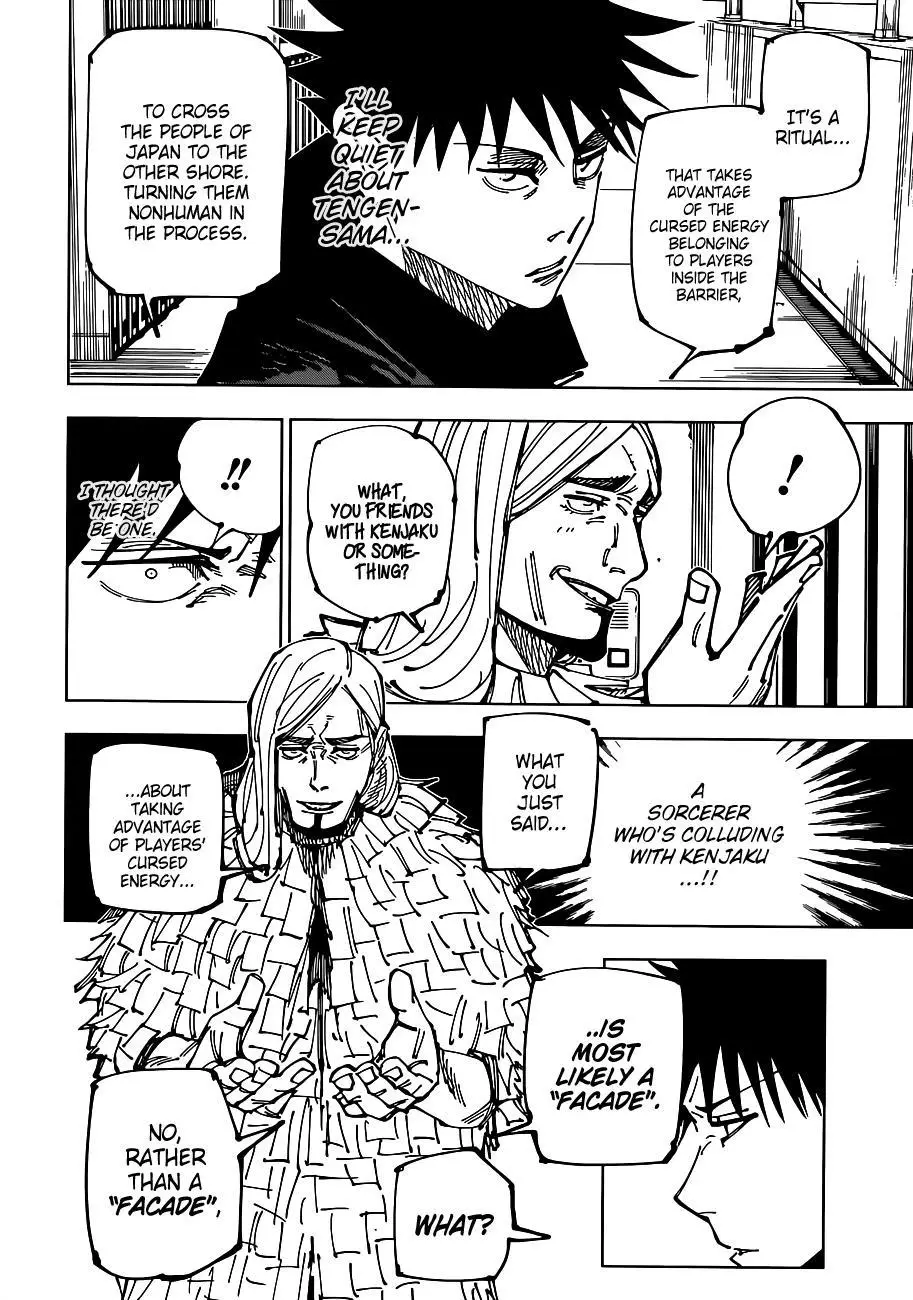 Jujutsu Kaisen Manga Chapter 167 page 6