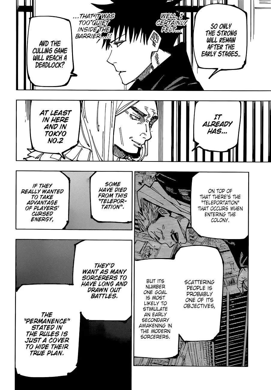 Jujutsu Kaisen Manga Chapter 167 page 8
