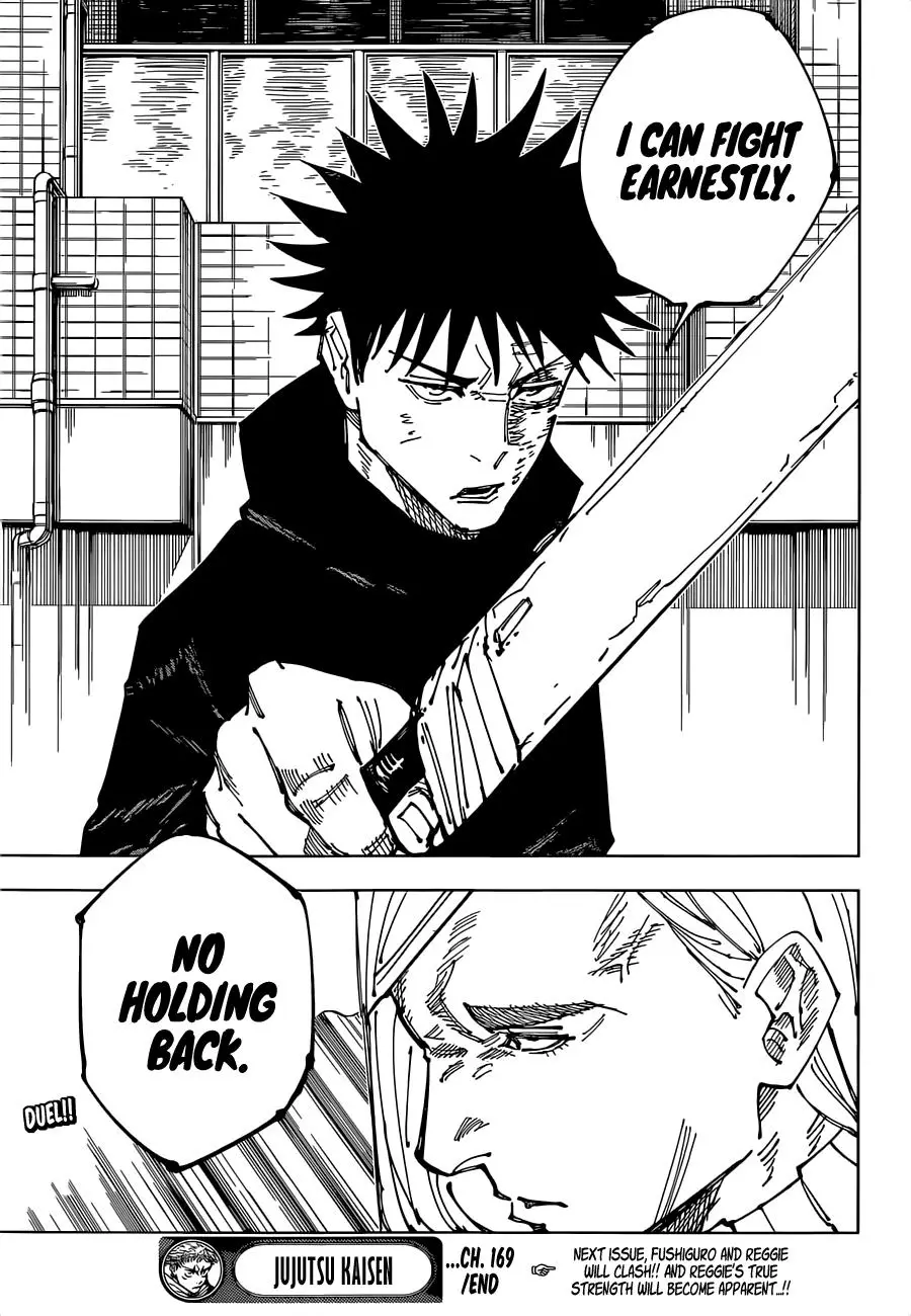 Jujutsu Kaisen Manga Chapter 169 page 18