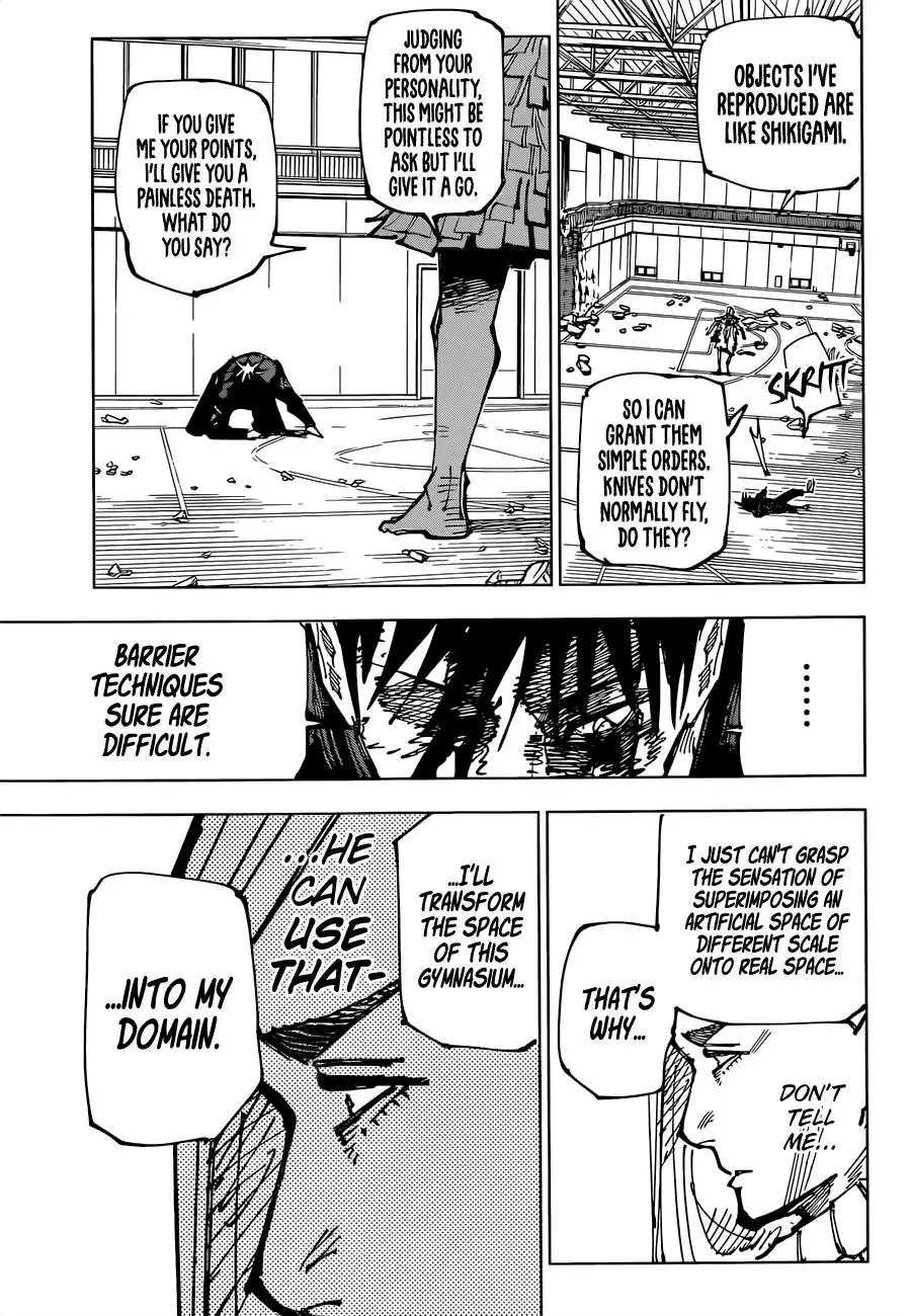 Jujutsu Kaisen Manga Chapter 170 page 17