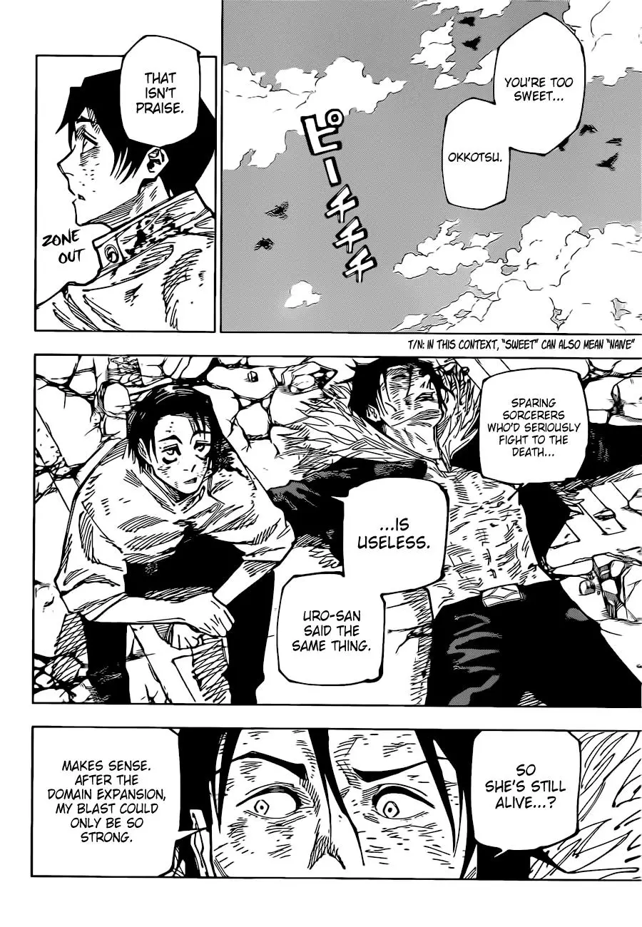 Jujutsu Kaisen Manga Chapter 181 page 5