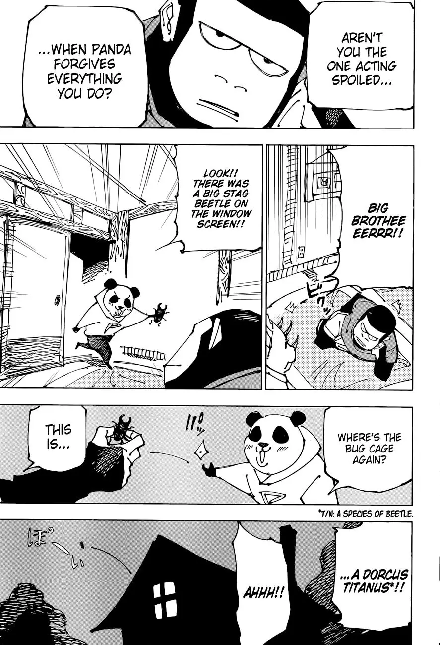 Jujutsu Kaisen Manga Chapter 185 page 9