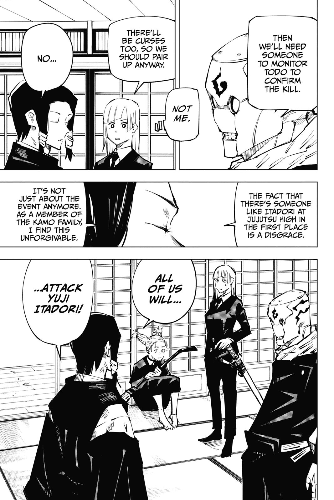 Jujutsu Kaisen Manga Chapter 33 page 12