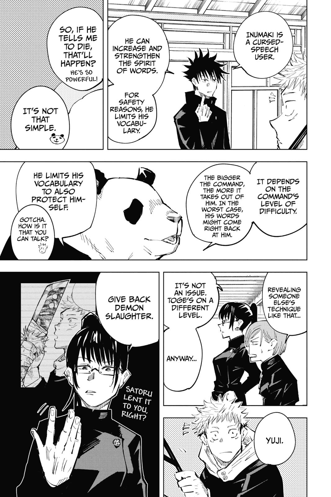 Jujutsu Kaisen Manga Chapter 33 page 4