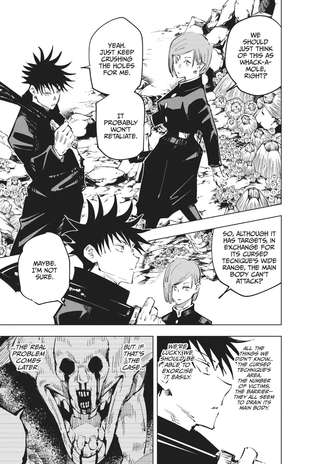 Jujutsu Kaisen Manga Chapter 57 page 7