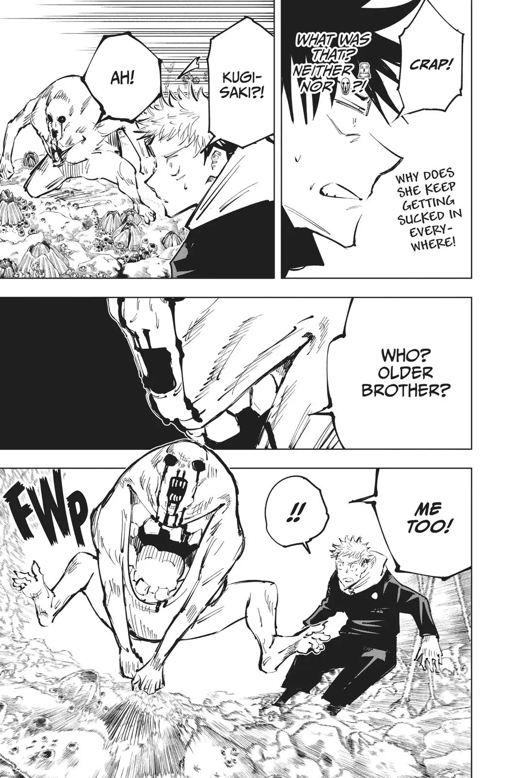 Jujutsu Kaisen Manga Chapter 57 page 9