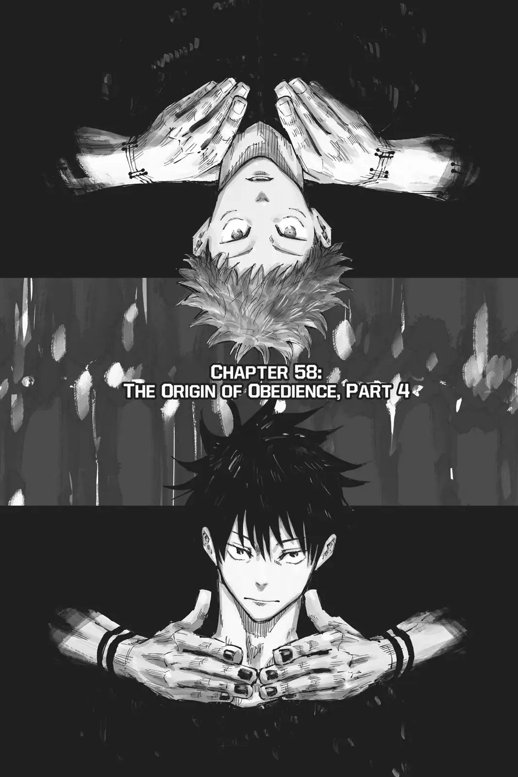 Jujutsu Kaisen Manga Chapter 58 page 1