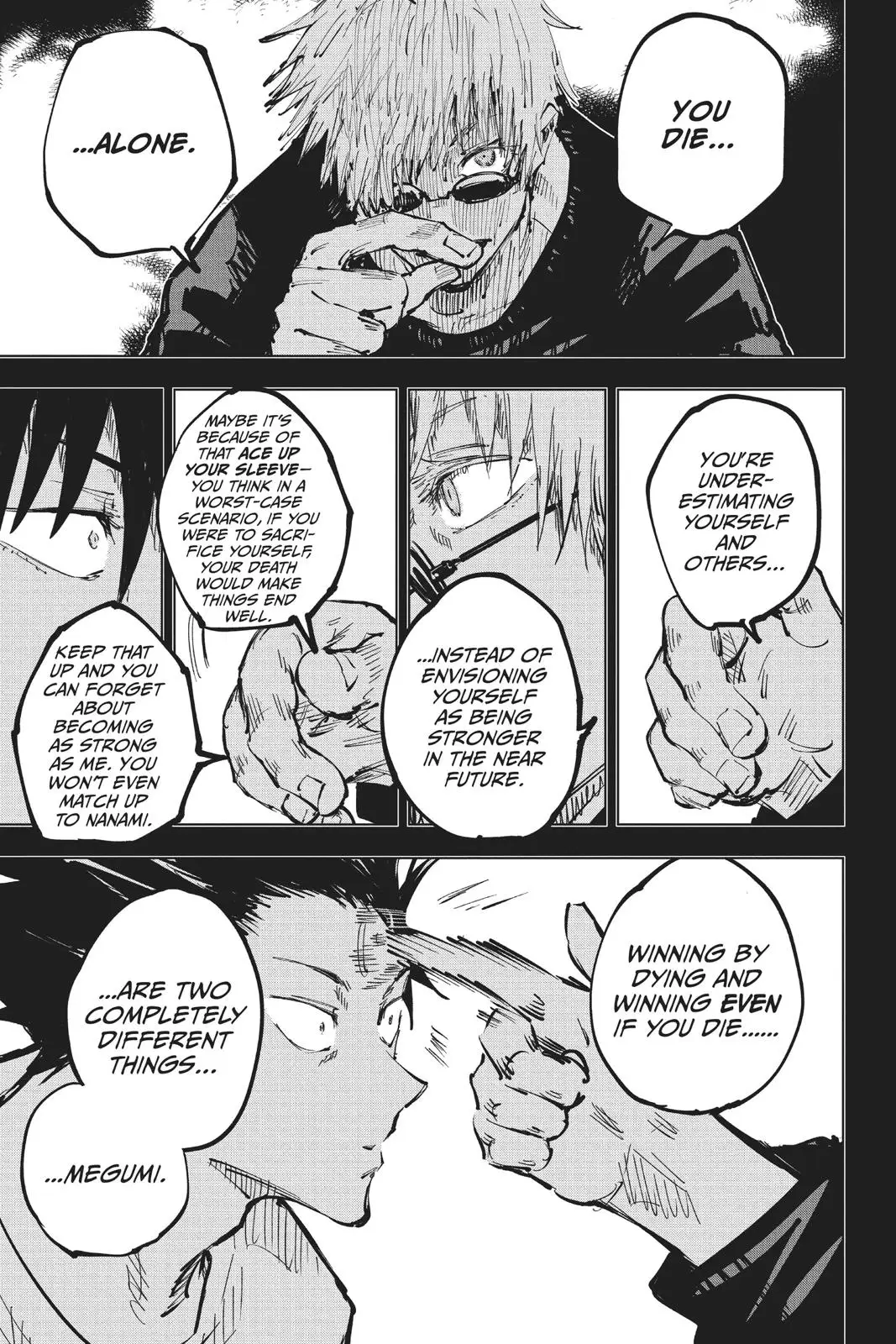Jujutsu Kaisen Manga Chapter 58 page 9