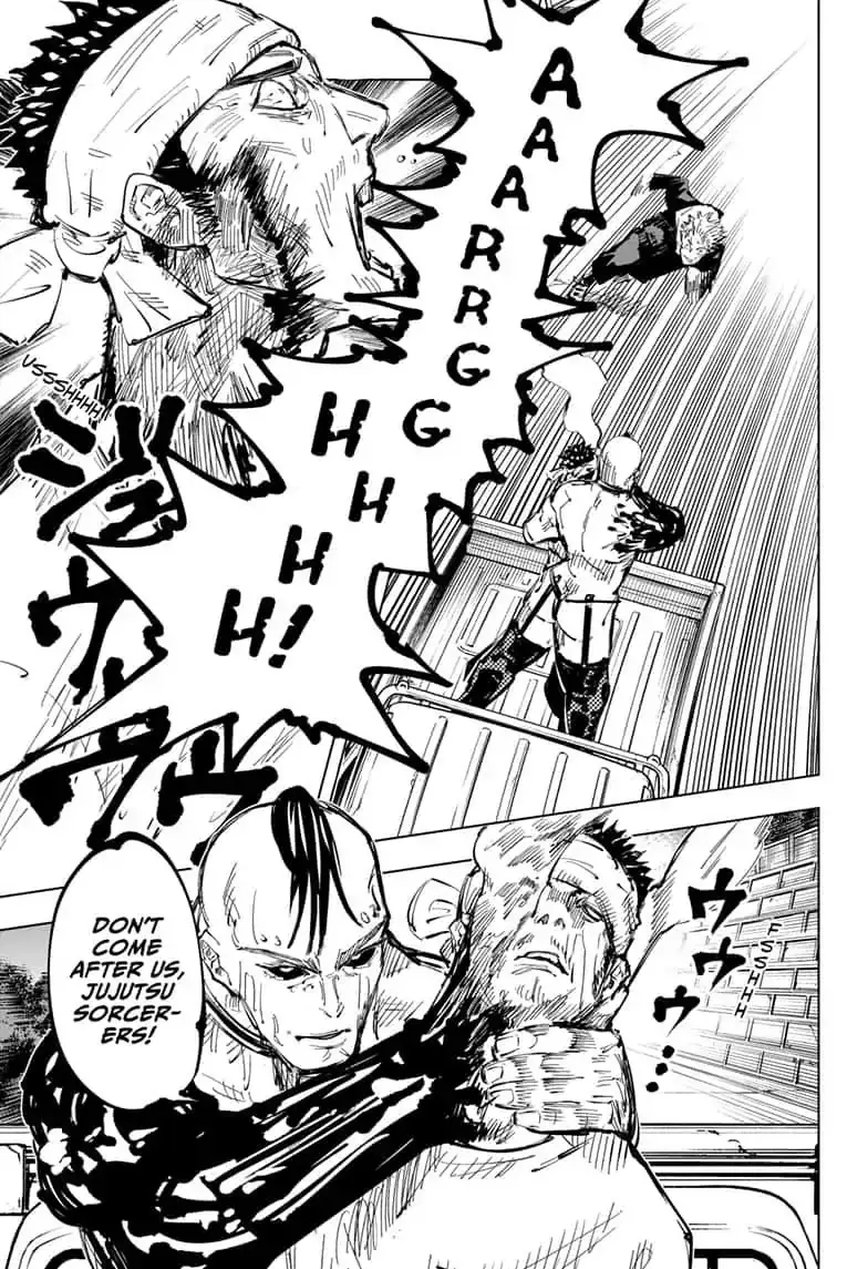 Jujutsu Kaisen Manga Chapter 62 page 7