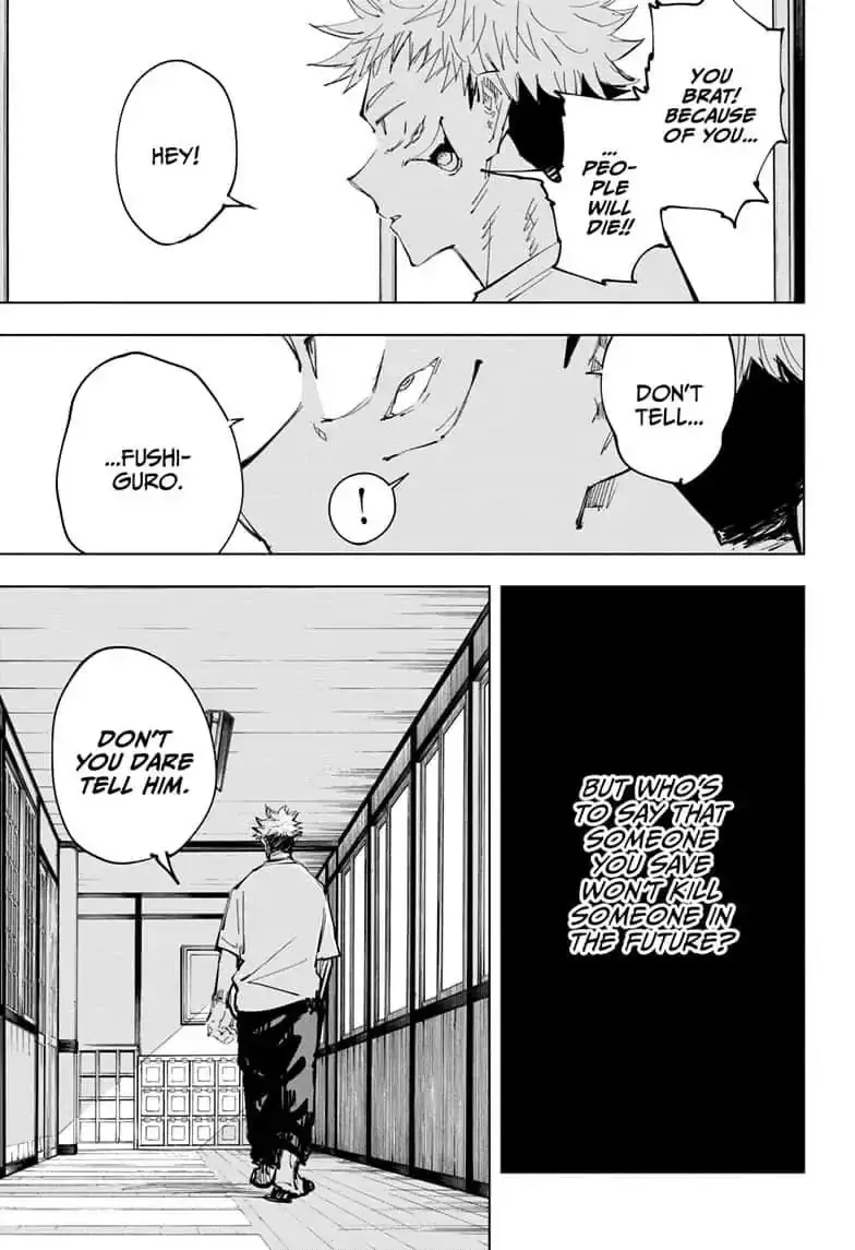 Jujutsu Kaisen Manga Chapter 63 page 19