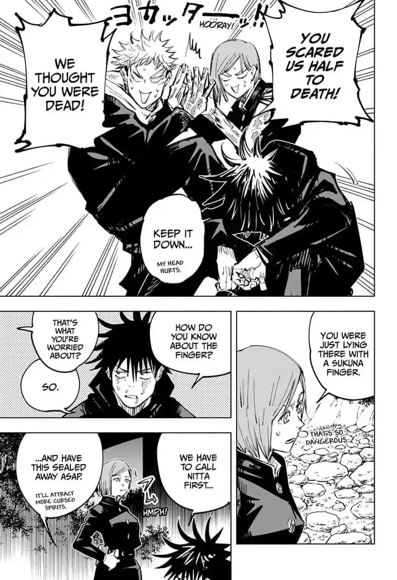 Jujutsu Kaisen Manga Chapter 63 page 9