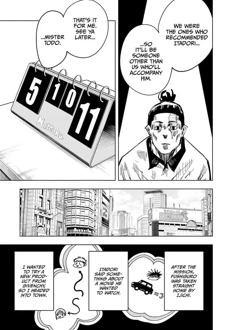 Jujutsu Kaisen Manga Chapter 64 page 5