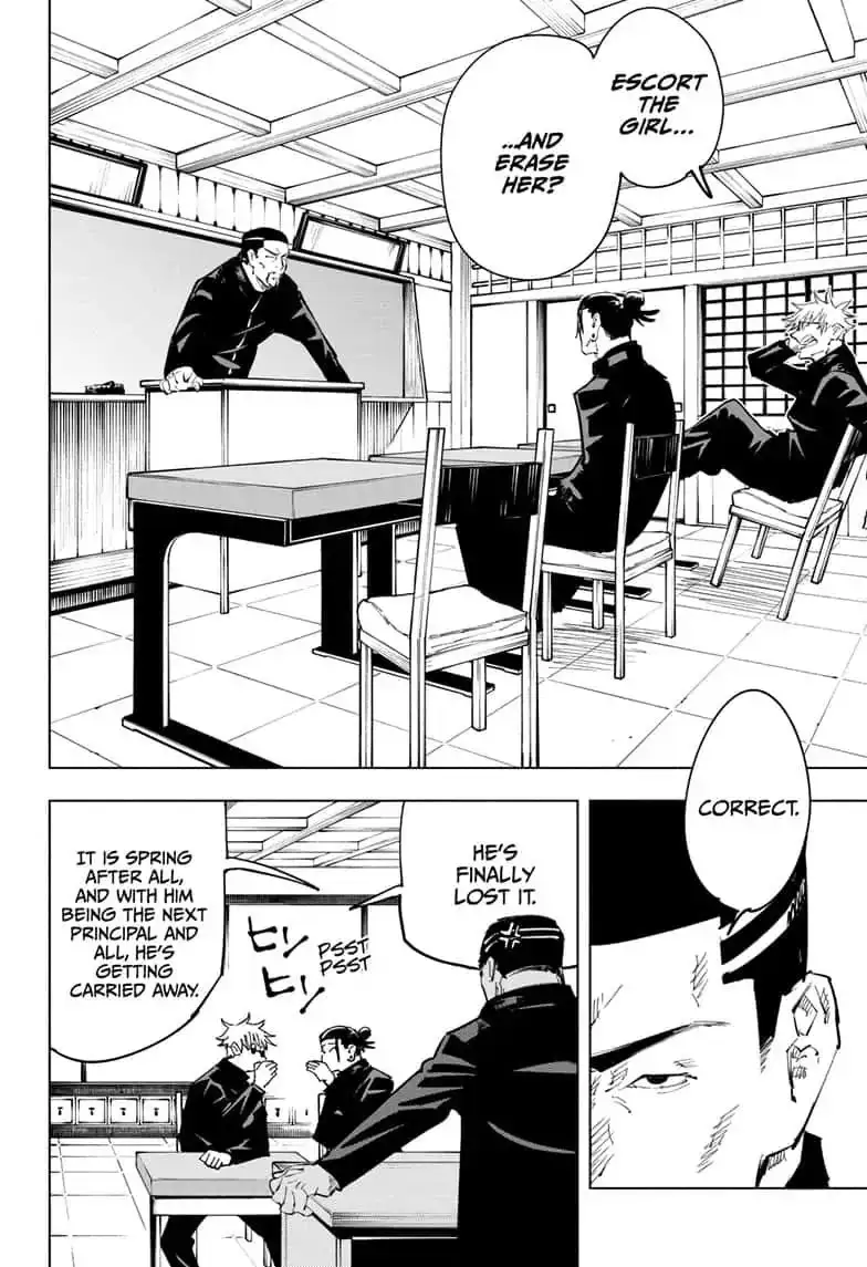Jujutsu Kaisen Manga Chapter 66 page 2