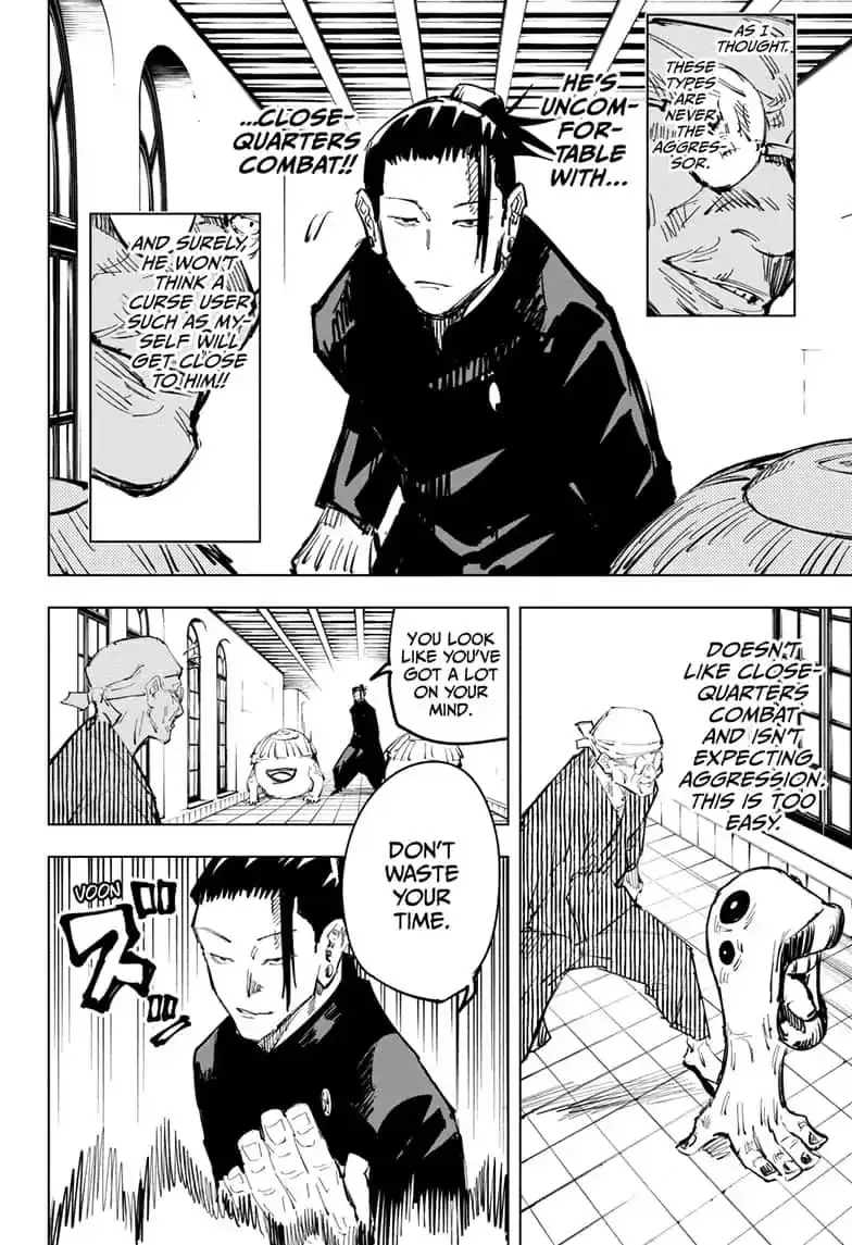 Jujutsu Kaisen Manga Chapter 68 page 8