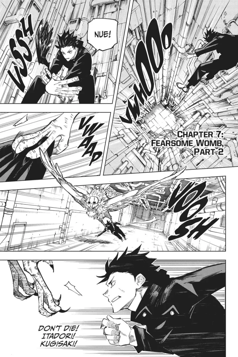 Jujutsu Kaisen Manga Chapter 7 page 1