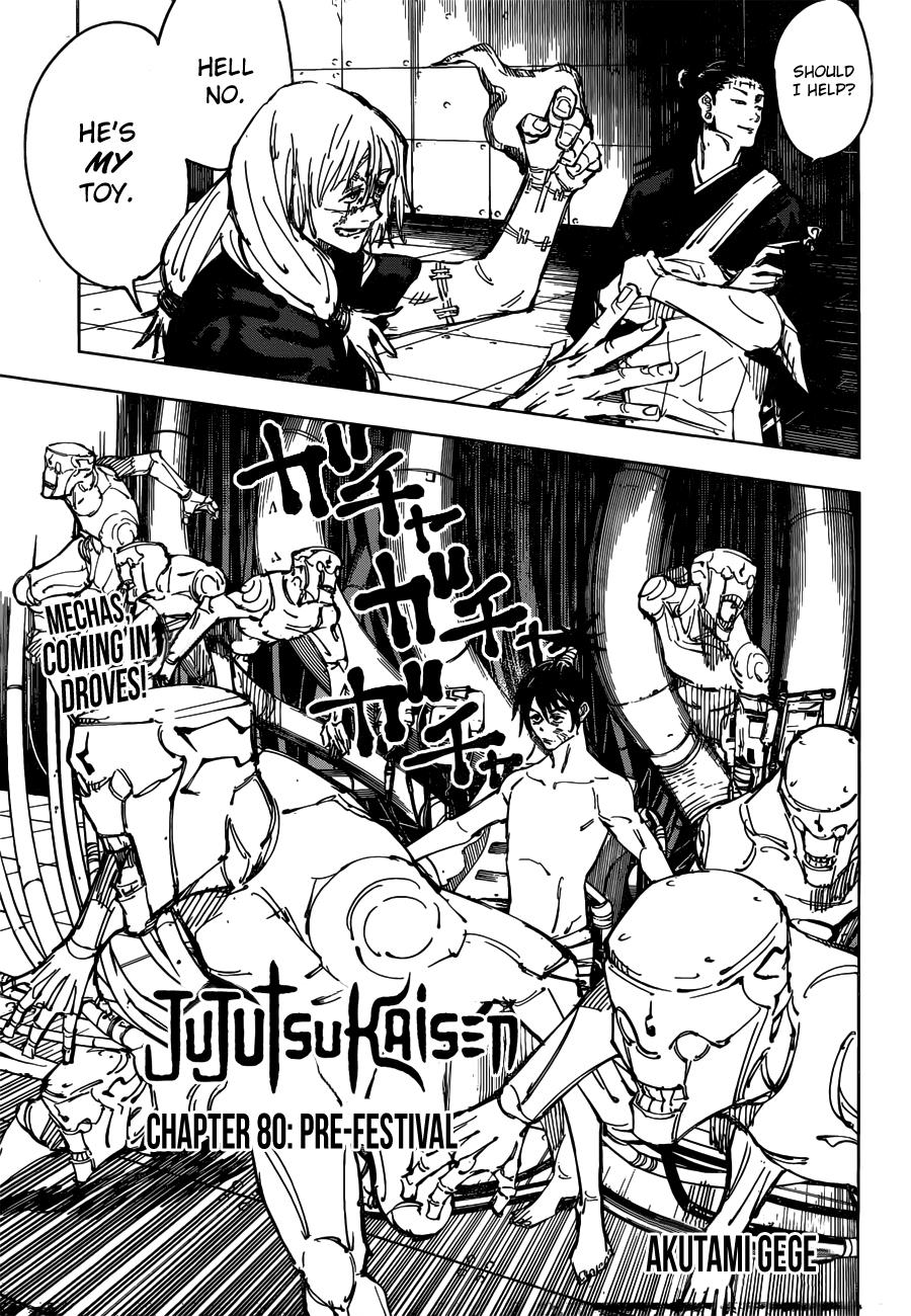 Jujutsu Kaisen Manga Chapter 80 Page 1
