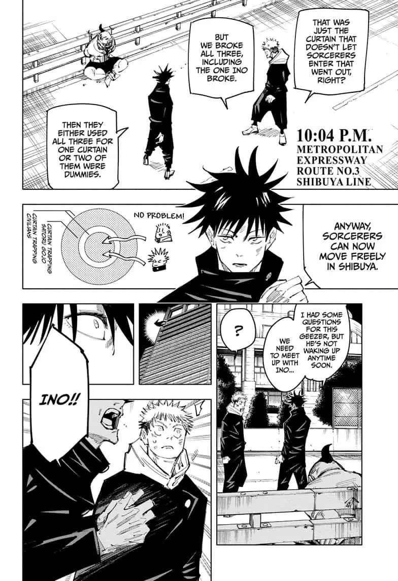 Jujutsu Kaisen Manga Chapter 98 page 2