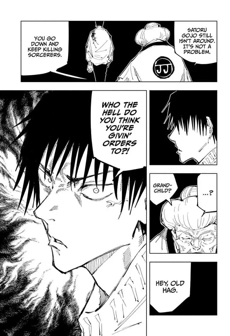 Jujutsu Kaisen Manga Chapter 98 page 5