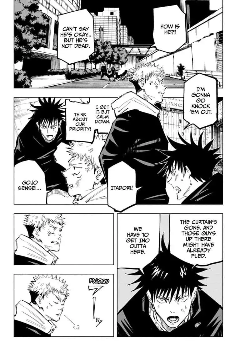 Jujutsu Kaisen Manga Chapter 98 page 8