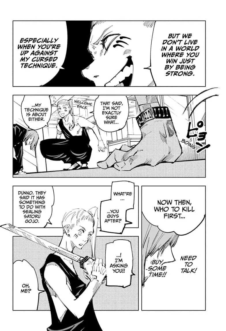 Jujutsu Kaisen Manga Chapter 99 page 14