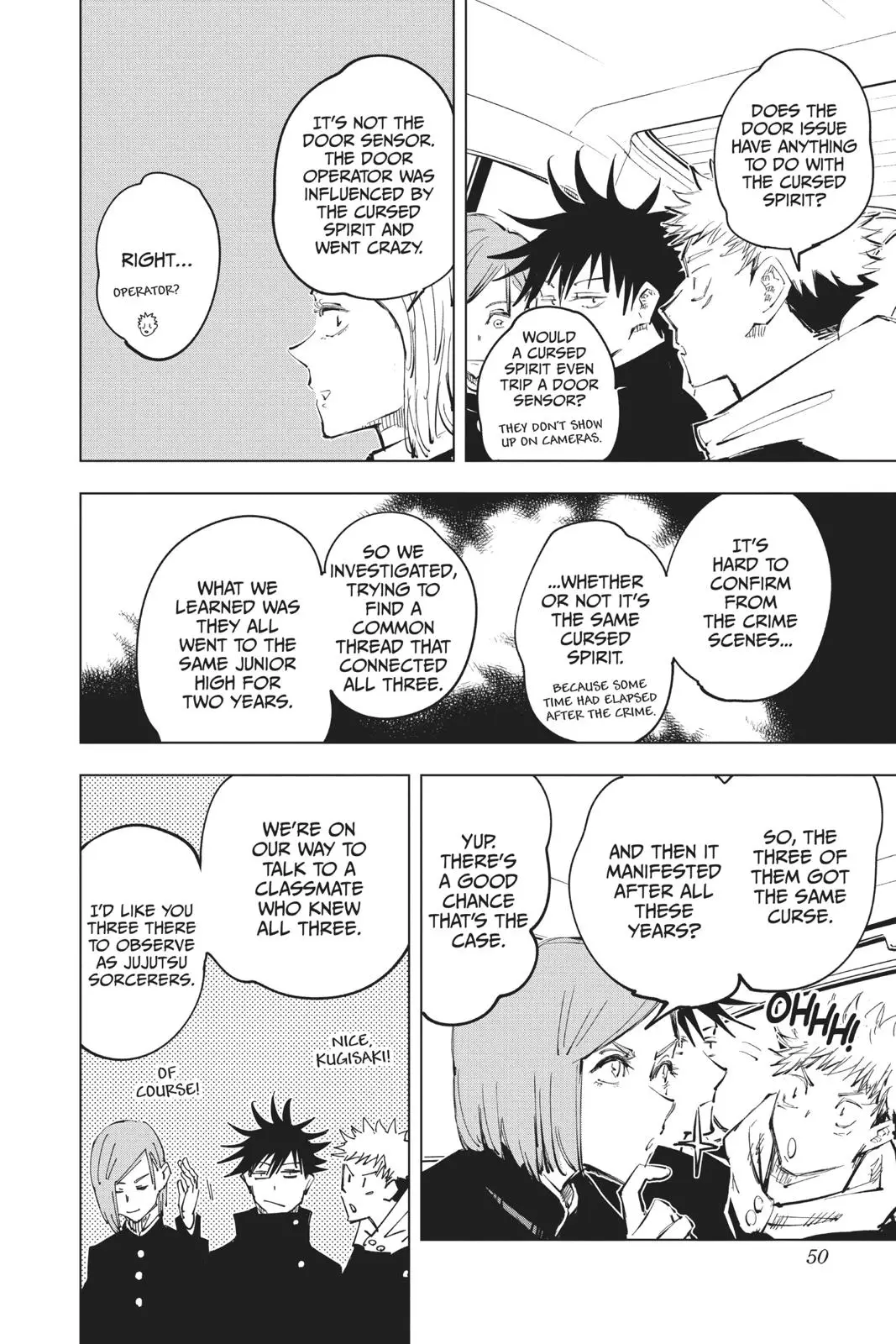 Jujutsu Kaisen Manga Chapter 55 page 4