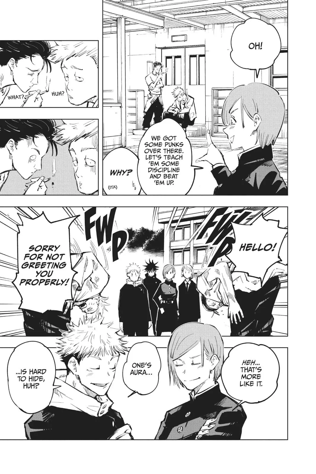 Jujutsu Kaisen Manga Chapter 55 page 7