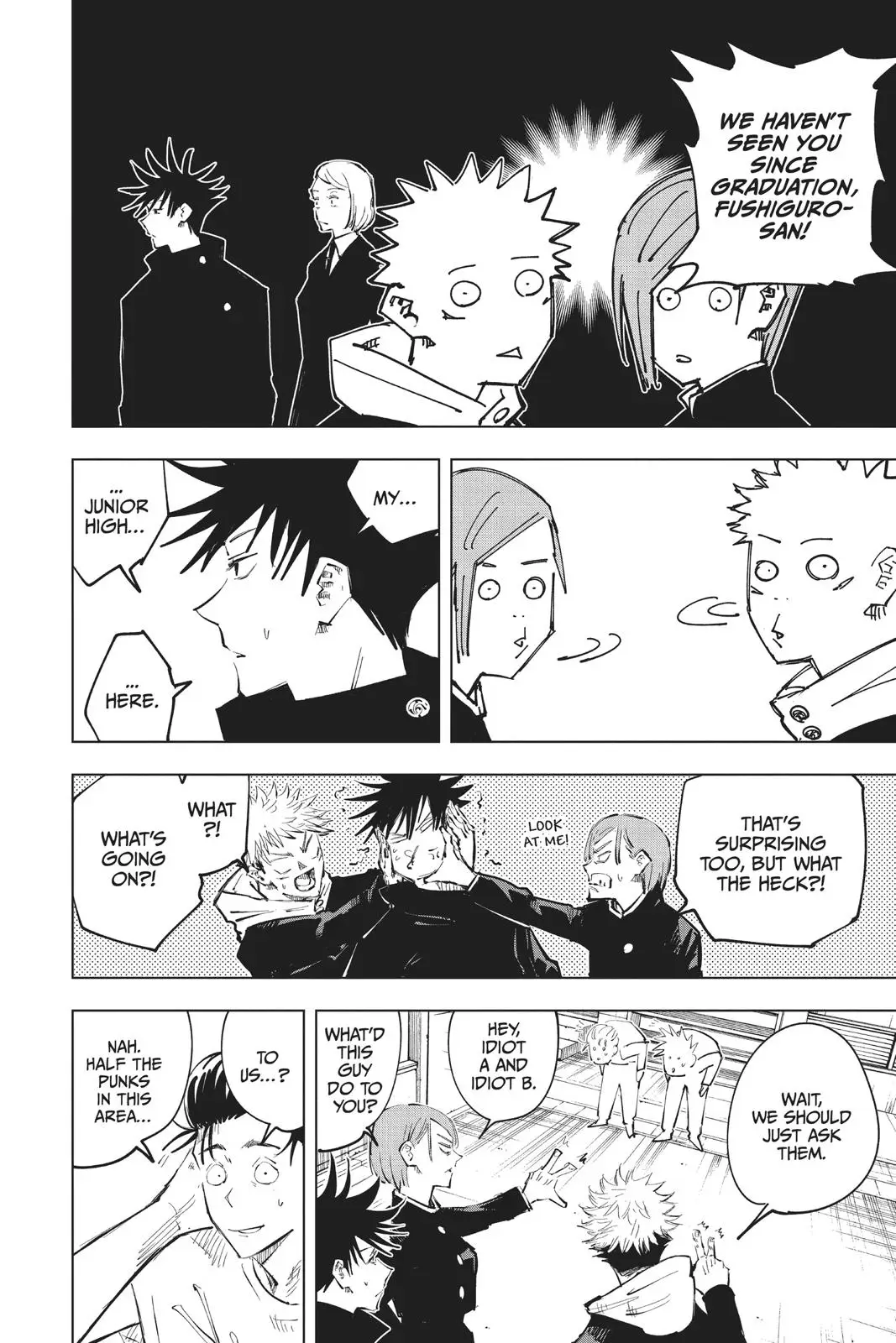 Jujutsu Kaisen Manga chapter 55 page 8